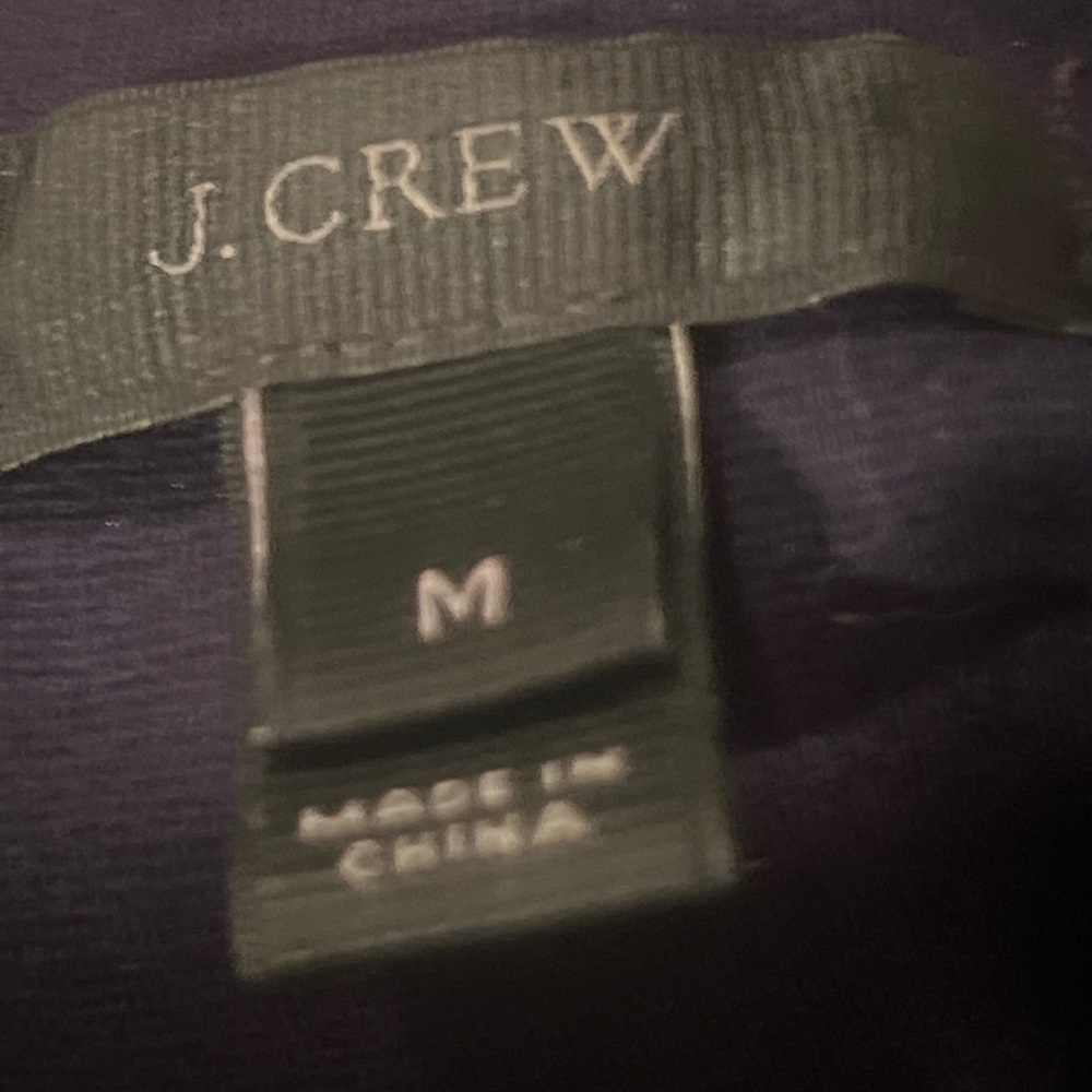 J. Crew Navy embellished short sleeve shirt - Picture 2 of 3